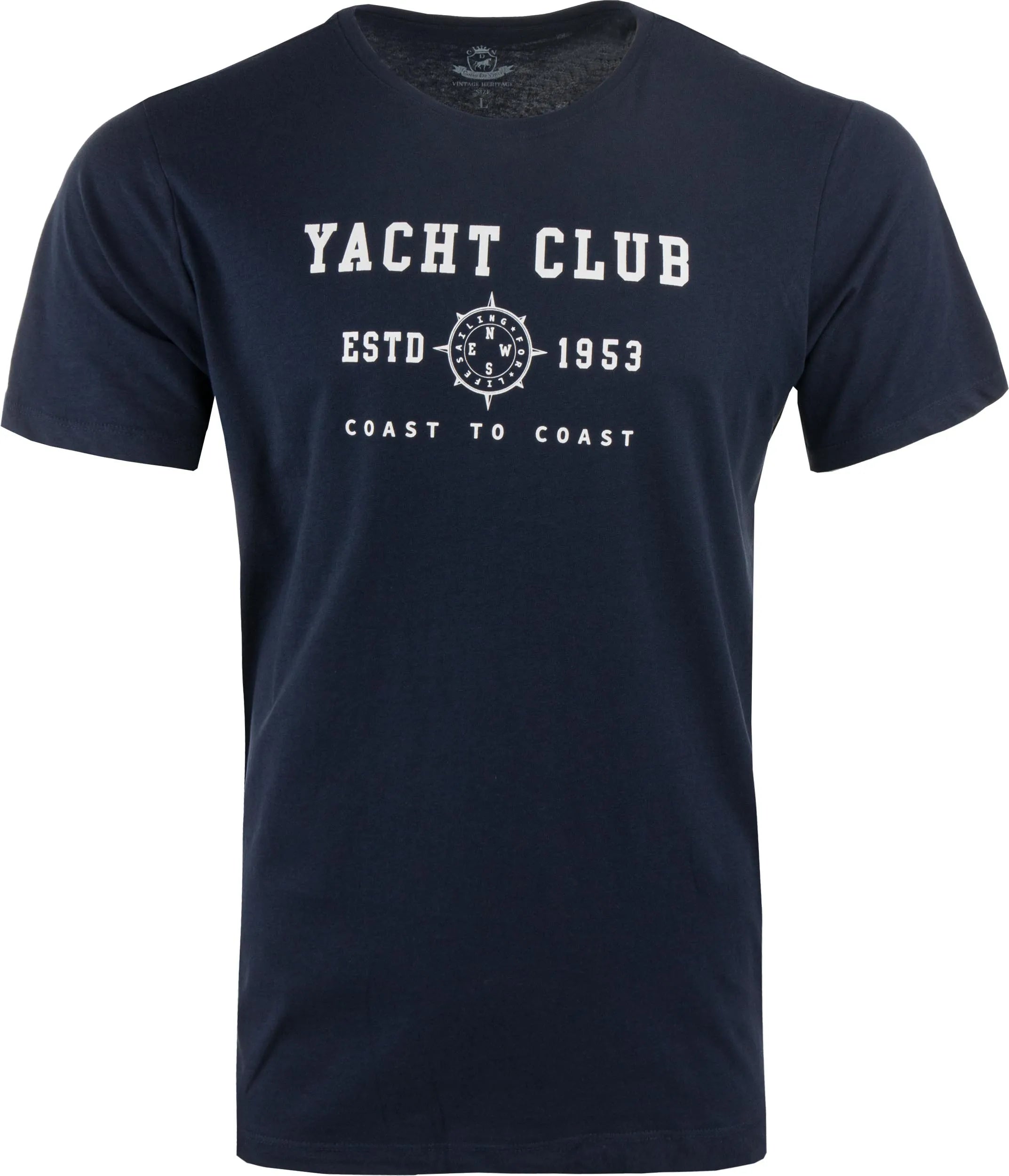 Herren-T-Shirt Corso Da Vinci Livenza Nachtblau