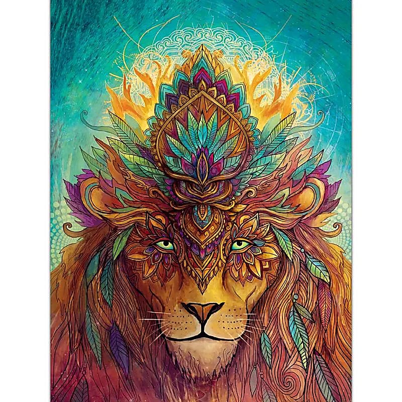 Note Pad Lion -- 5 db-os csomag - 12,5x9,5 cm