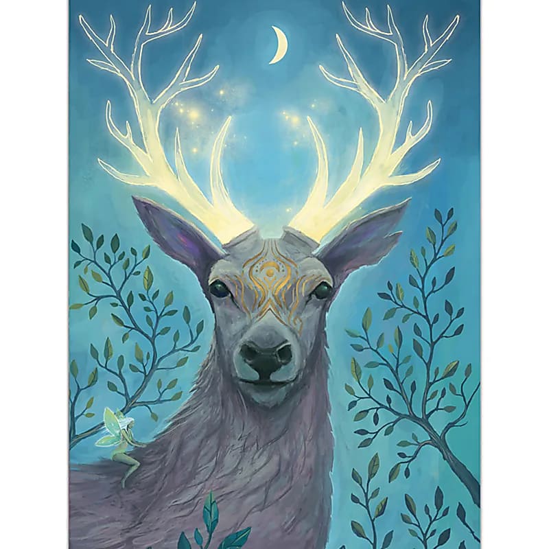 Note Pad Deer - 12,5x9,5cm Paket med 5 st