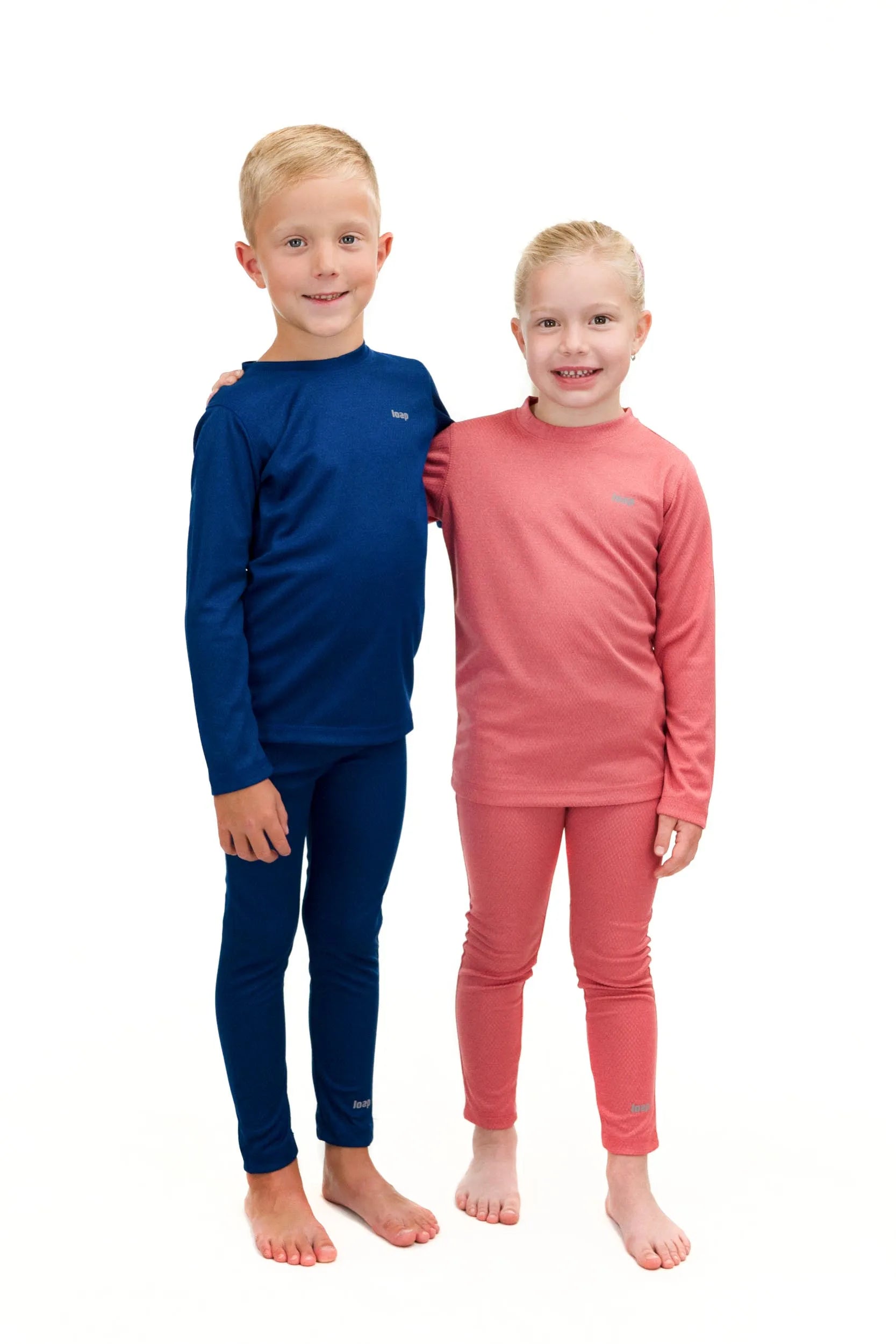 Dětské termokalhoty Loap Pilco Pink