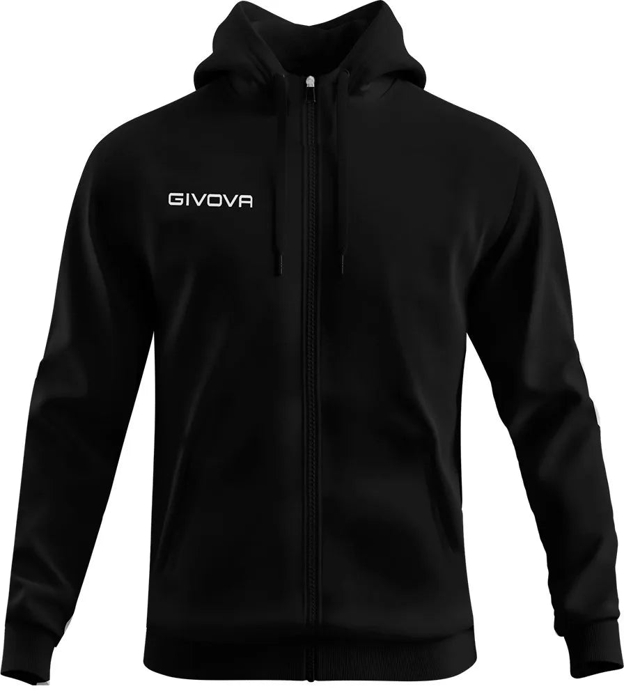 Sports Sweatshirt Givova Polarfleece 500 Sort