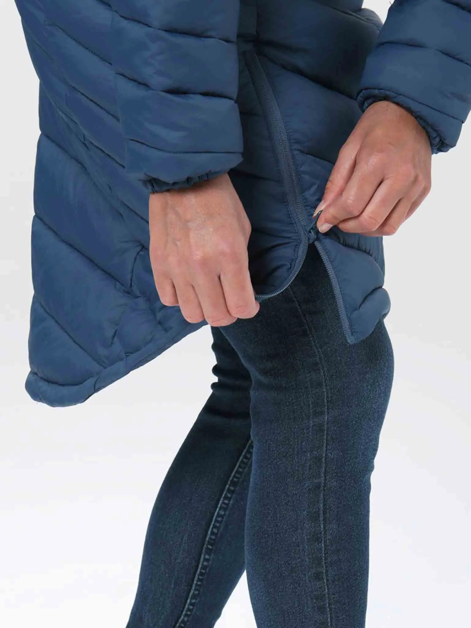 Manteau Femme Loap Jeroma Bleu