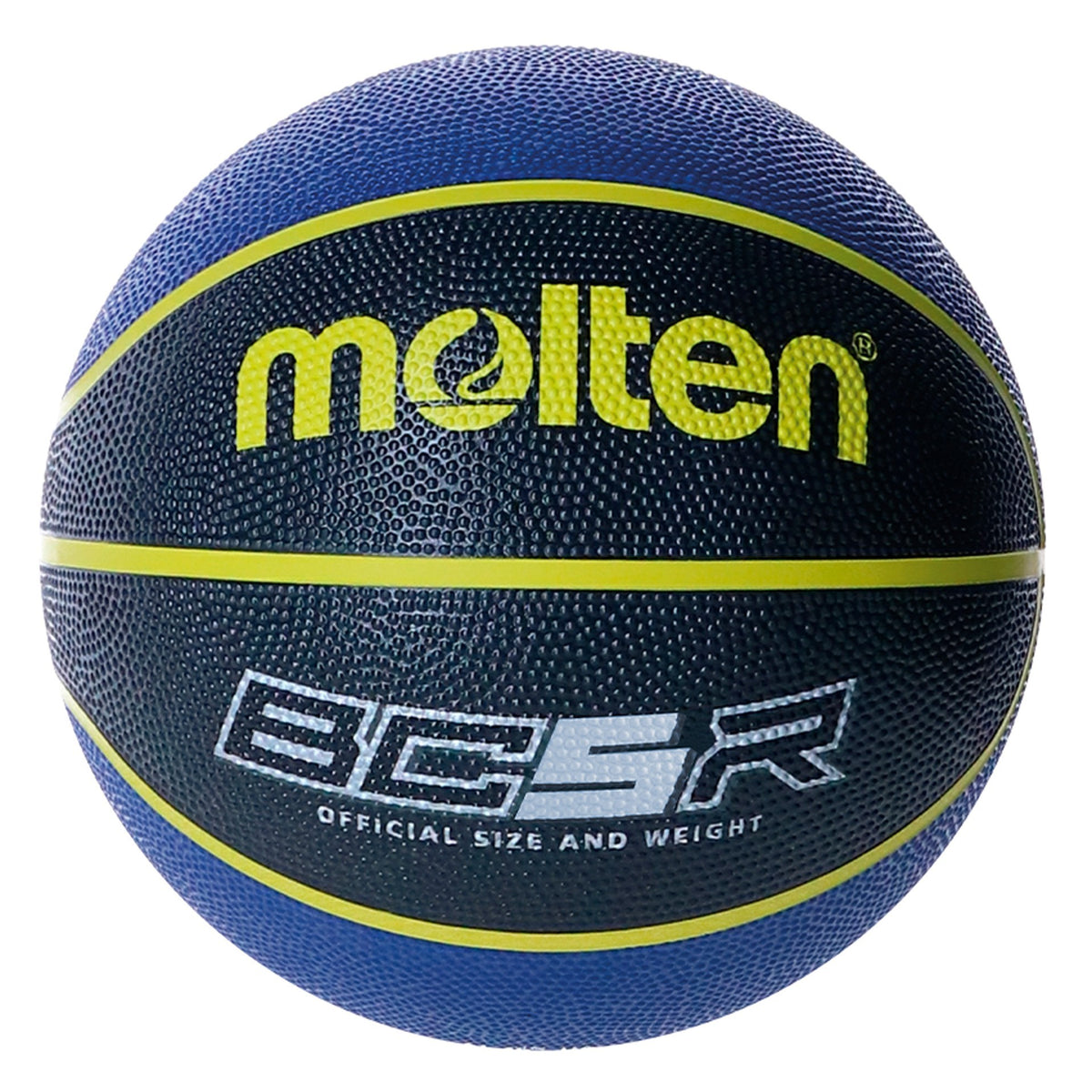 Pallone da basket Molten Bcr2 misura 5 Blu/nero