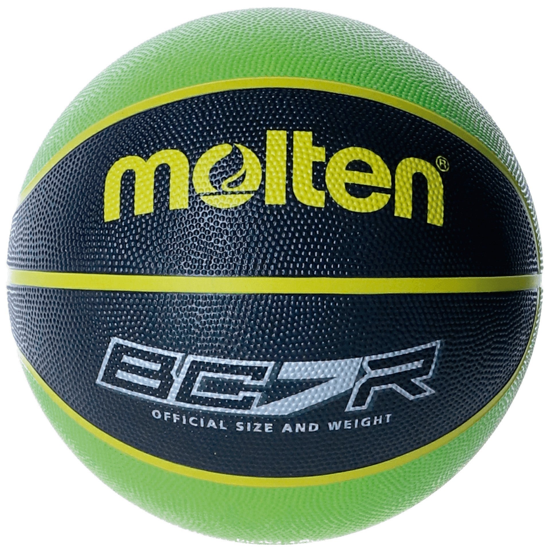 Basketboll Smält Bcr2 Storlek 7 Grön/svart Flerfärgad