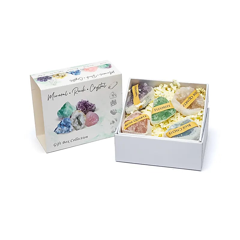 Minerals Gift Box --set Of 2 Pcs - 10x7x5cm
