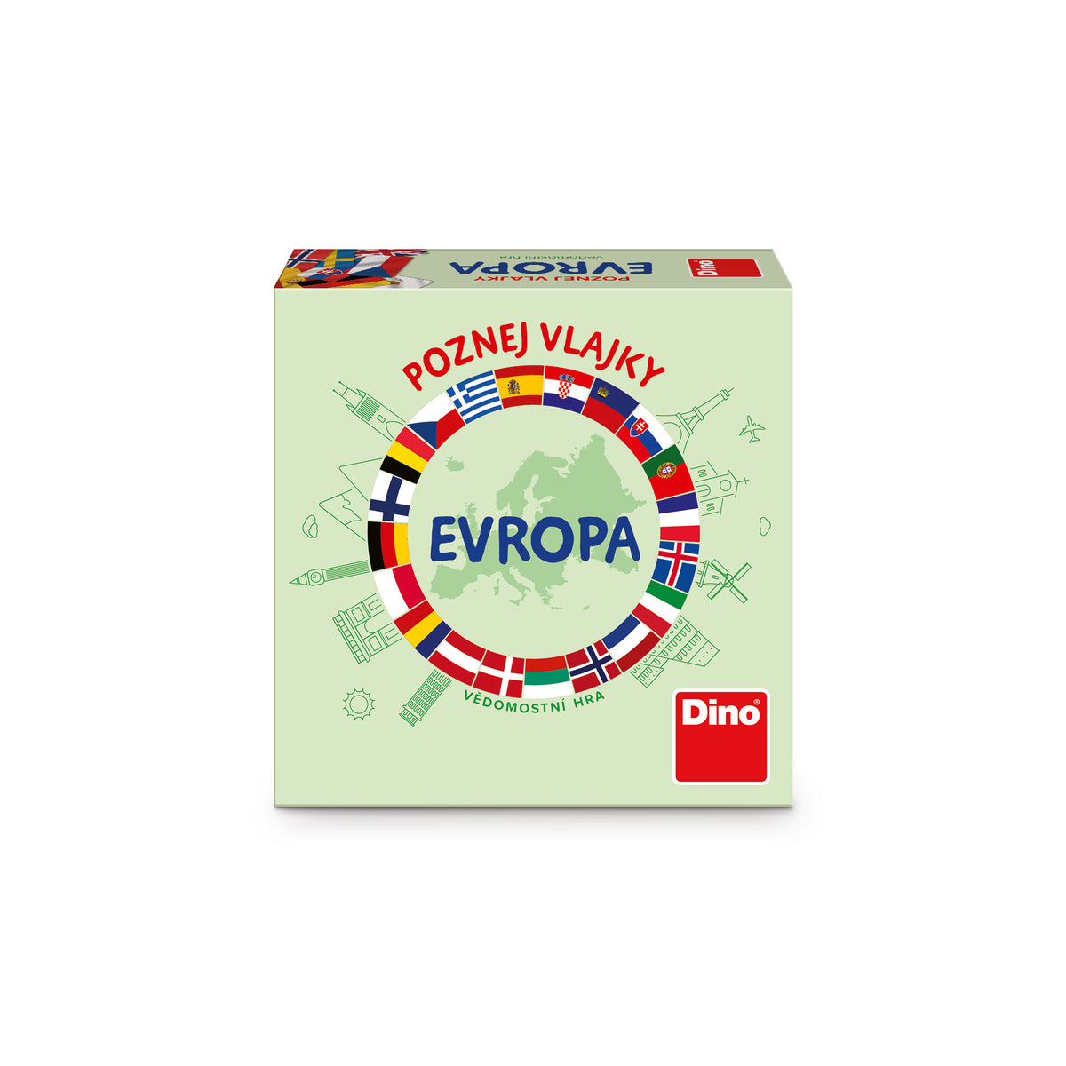 Know The Flags Of Europe Travel Game