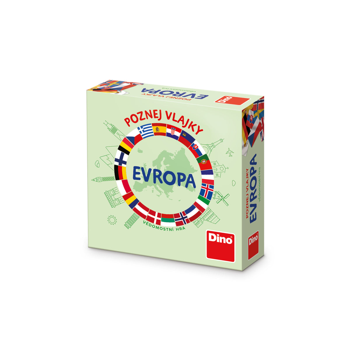 Know The Flags Of Europe Travel Game