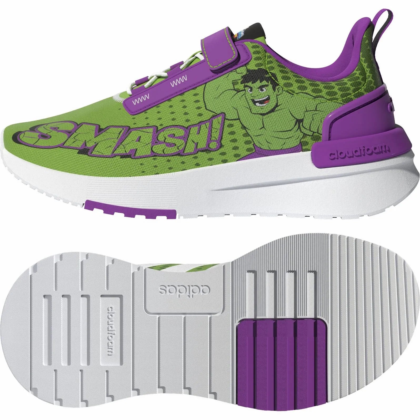 Gyermekcipők Adidas Jr Racer Tr21 Superhero Hulk Green