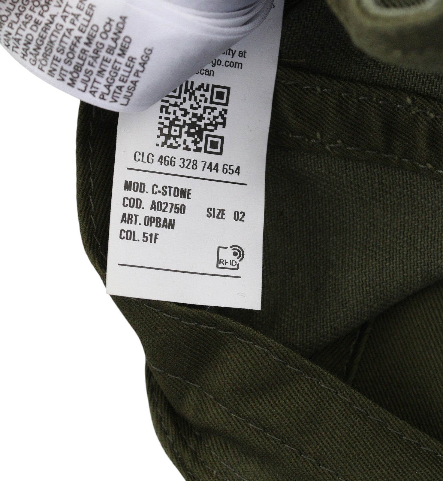 Diesel C-stone pánska šiltovka jednej veľkosti baseball D-rill Usion zelené logo bavlna