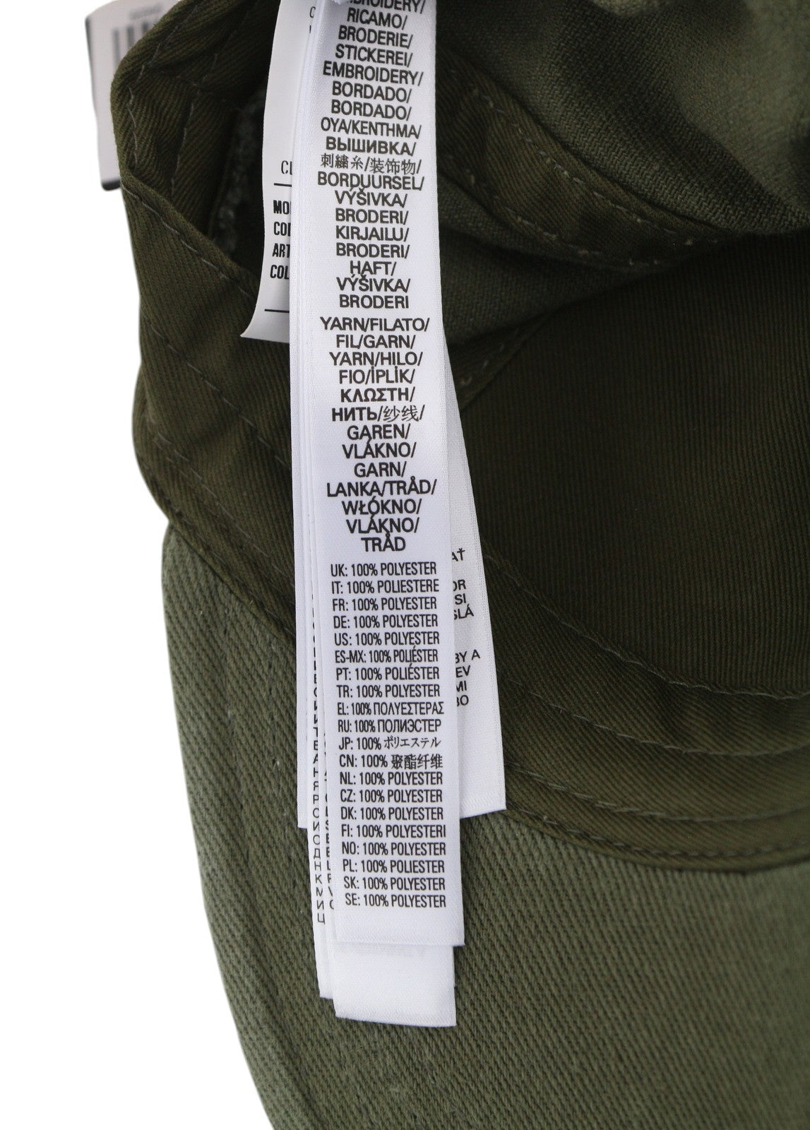 Diesel C-stone pánska šiltovka jednoveľkosti Baseball D-rill Usion Logo zelené bavlny