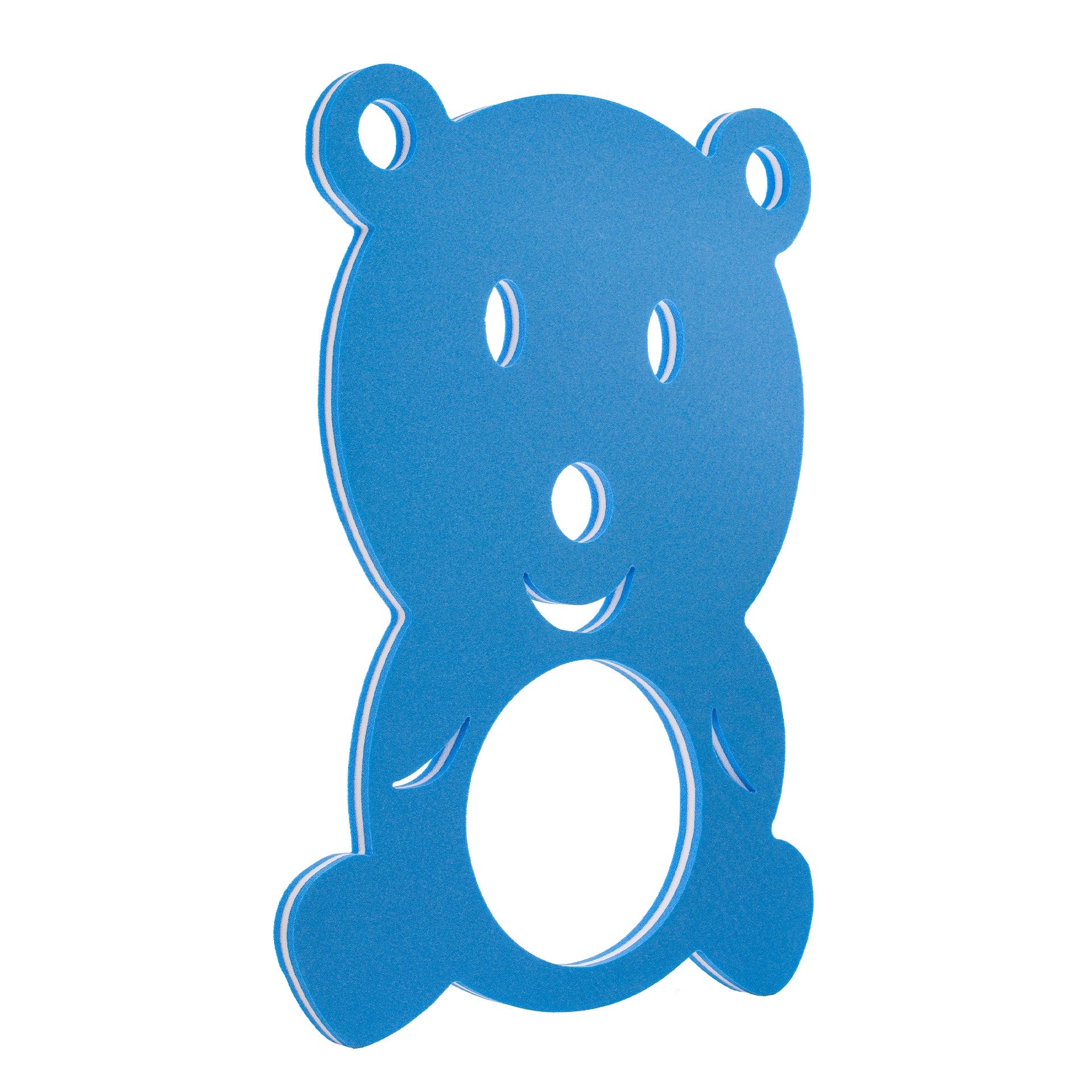 Two-color Teddy Bear-shaped Mat 3 Cm
