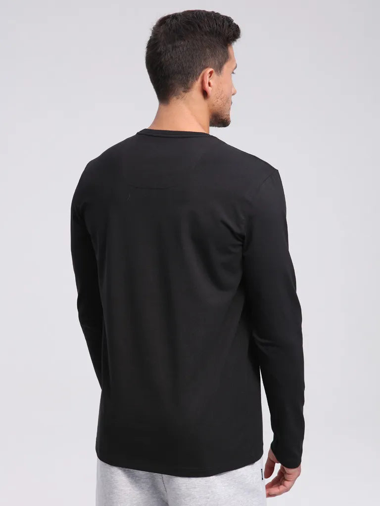 Herren-T-Shirt Loap Alek Schwarz