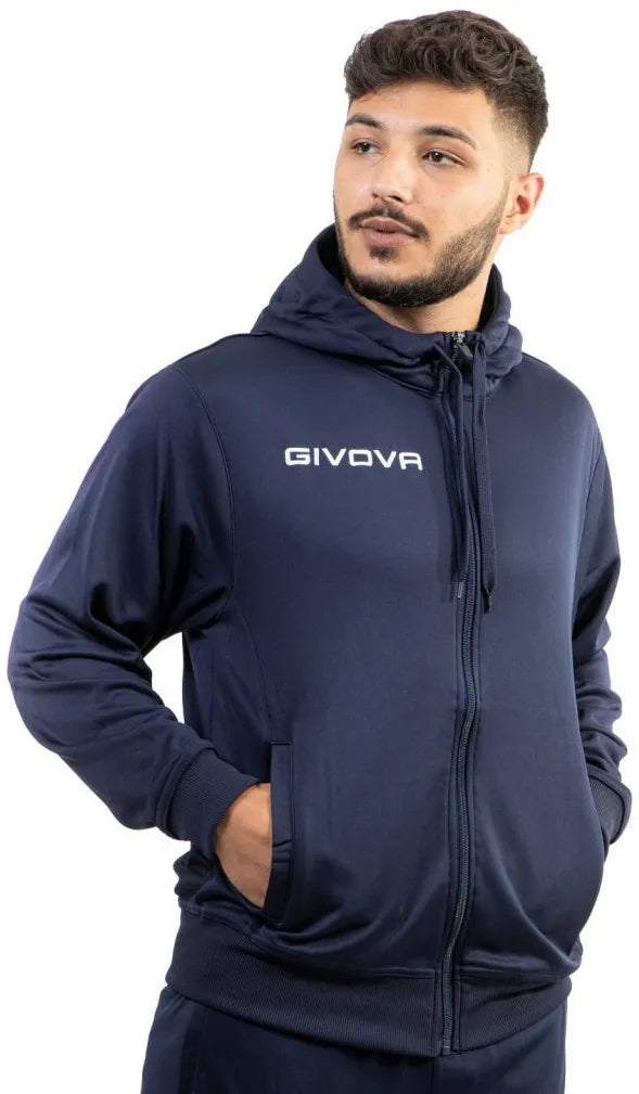 Sportsweater Givova Polarfleece 500 Blauw