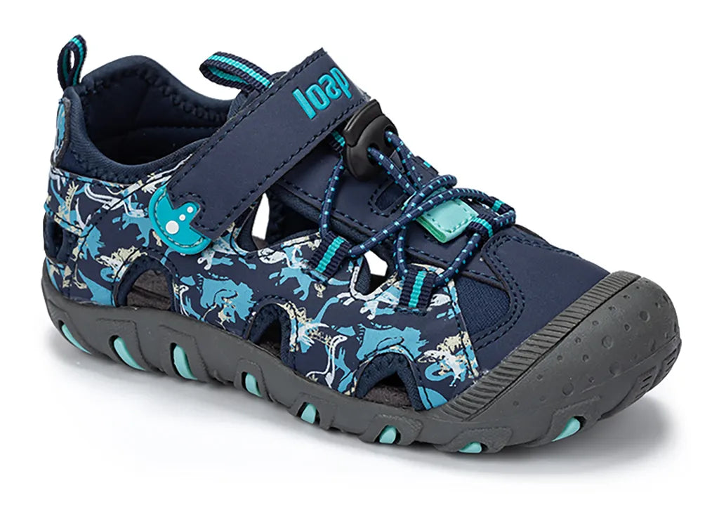 Sandálias esportivas infantis loap lily azul azul 33
