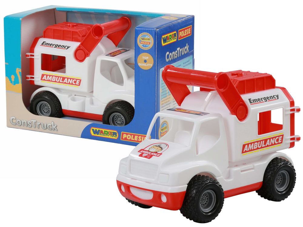 Auto Construck Ambulance White Polesie 41913