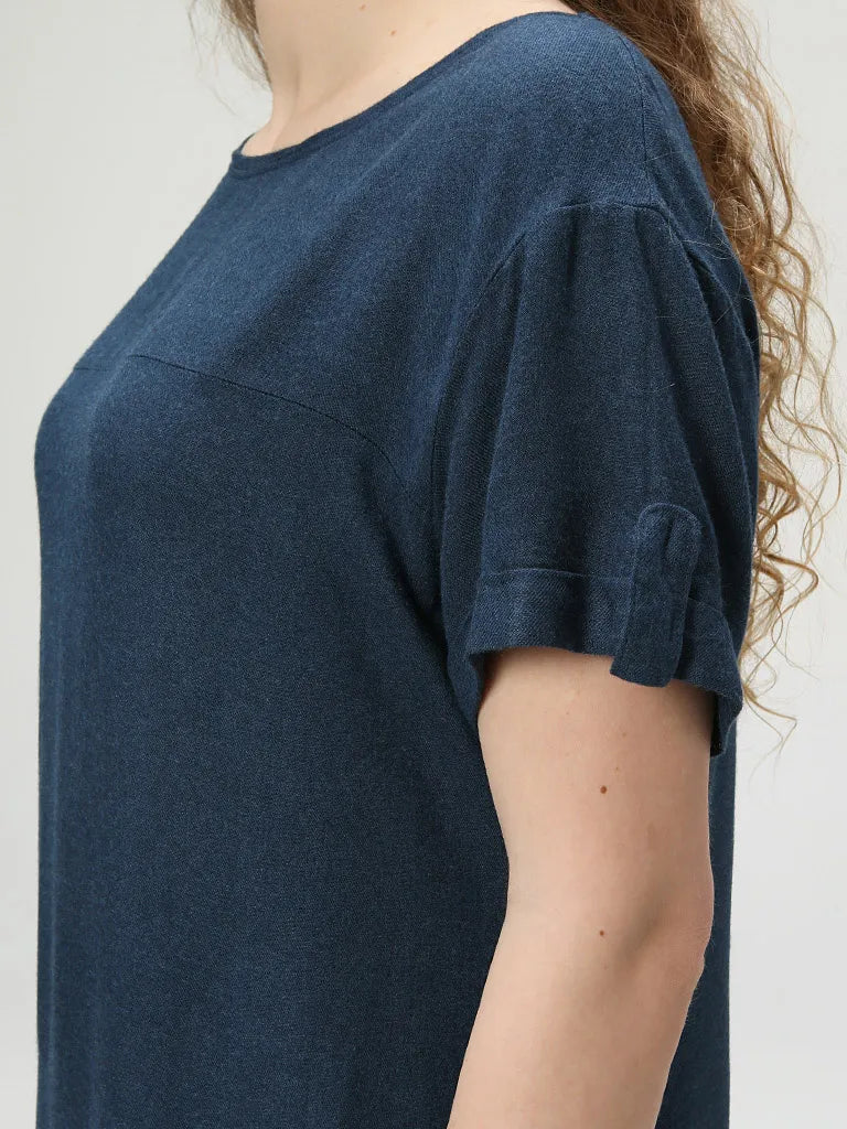 Damenkleid Loap Nebraska Blau