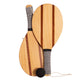 Softee Retro Set Of 2 Wooden Beach Paddles