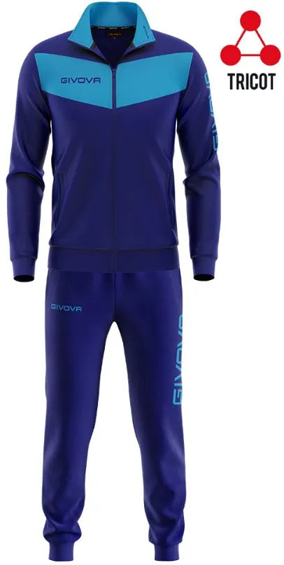Sportszett Givova Visa Triacetato Kék/türkiz 2xl