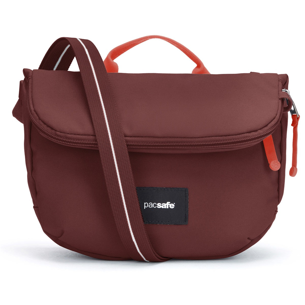 Pacsafe Go Saddle Crossbody Garnet Red