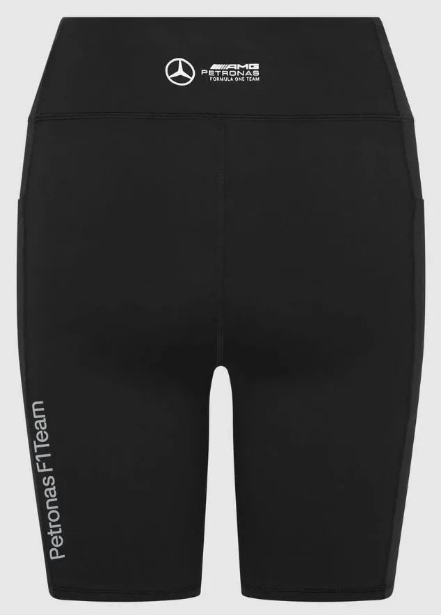Pantalón corto de ciclismo para mujer mercedes wmns mapf1 fw bike shorts negro s