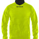 Men's Waterproof Jacket Givova Rain Jacket Fluo Yellow