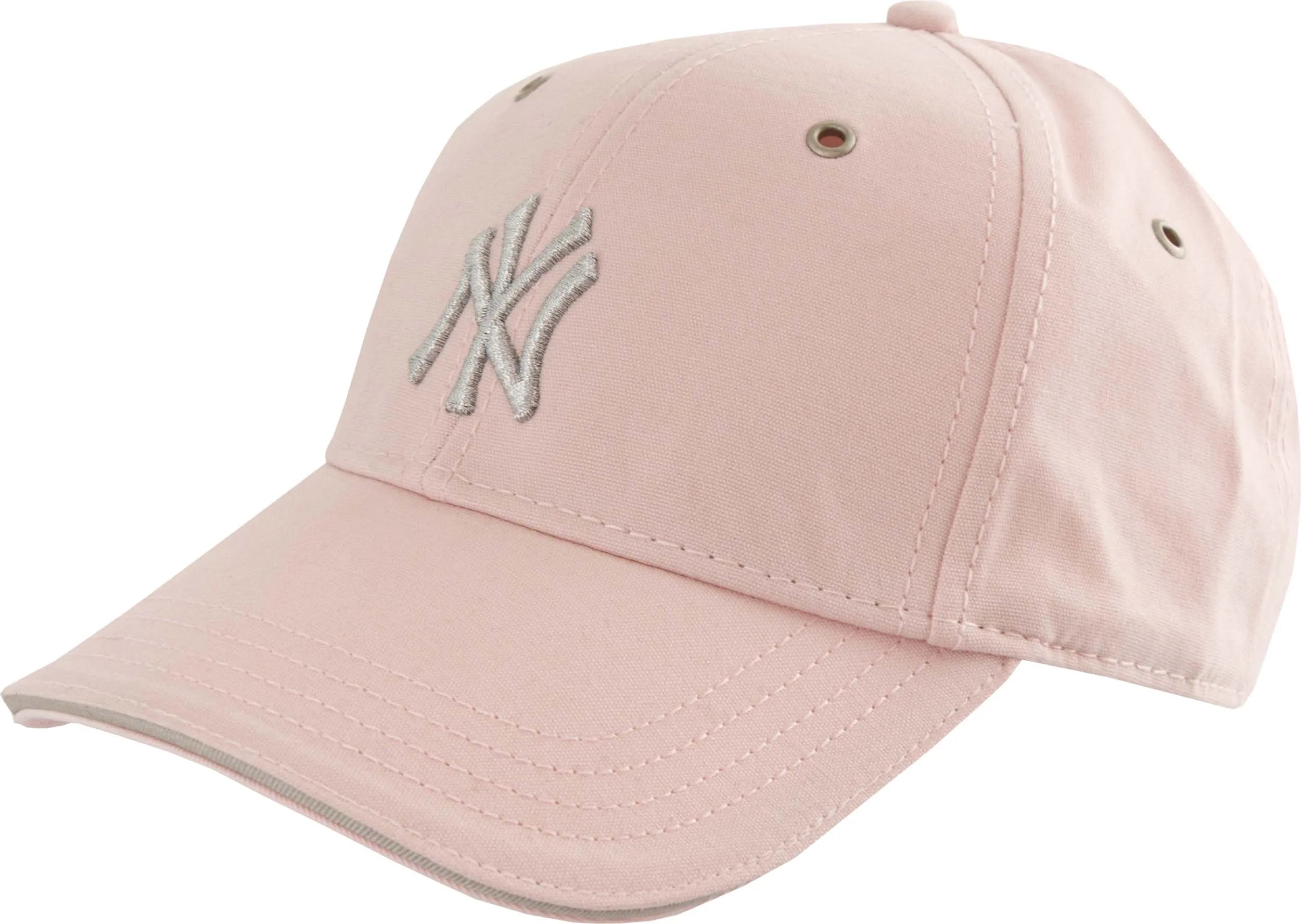 Boné ny insígnia rosa rosa