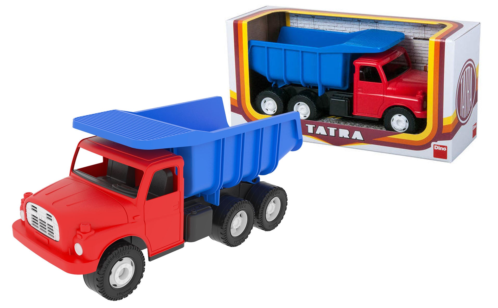 The Tatra Car 148 Blue-red Plastic 30cm