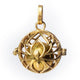 Lotus Harmony Ball Gold Colour - 2.5 Cm