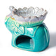 Horák na aromatický olej a vosk Elephant Turquoise -- sada 2 ks - 12,5 x 9 x 9 cm