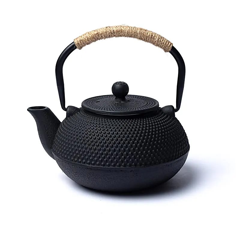 Tetsubin Cast Iron 06 liter tekanna svart (obestruken) - 600ml; ±1100g