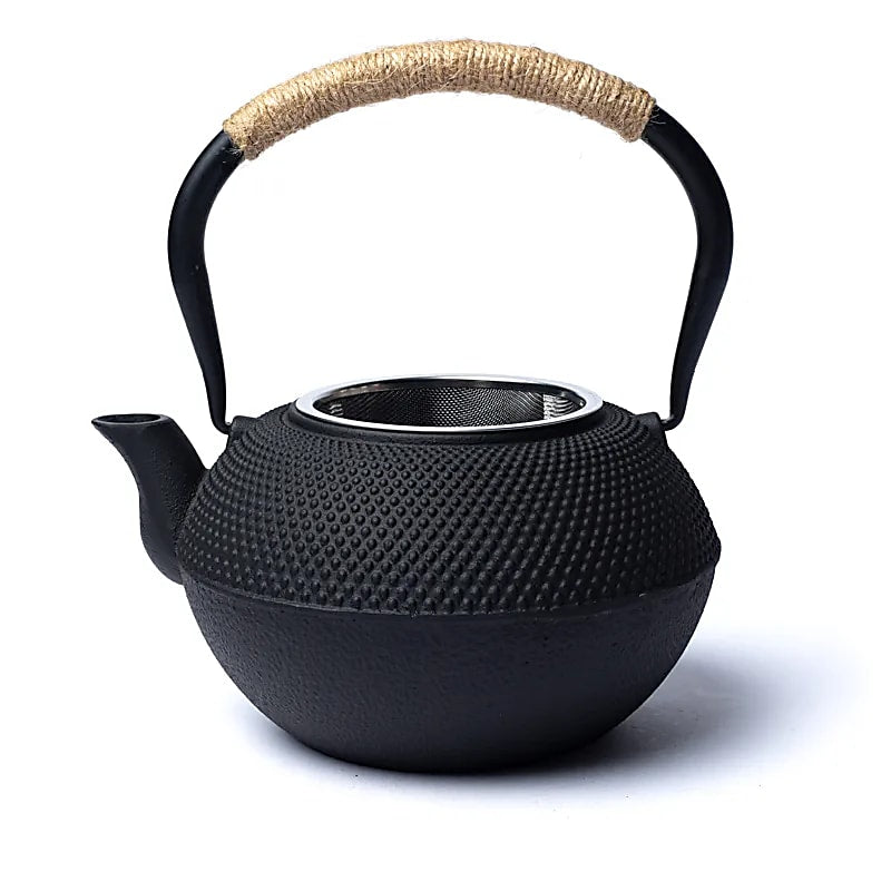 Ceainic Tetsubin Fontă 12 Litri Negru (neacoperit) - 1200ml; ±1700g