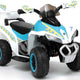 Electric Ride-on Police Quad Gts1188-a White