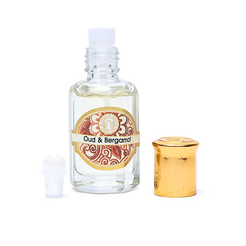 Olejek zapachowy oud i bergamotka Ajurweda - 10ml Opakowanie 6 szt