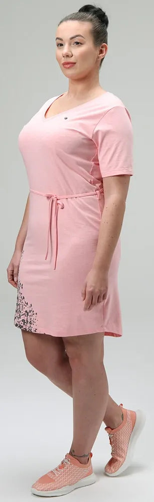 Damenkleid Loap Aurora Pnk1 Rosa