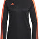 Пуловер Adidas Wms Tiro Ls Black-app Solar Red Black