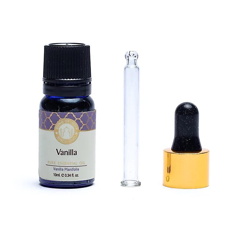 Vanilj eterisk olja Song Of India - 10ml Paket med 3 st