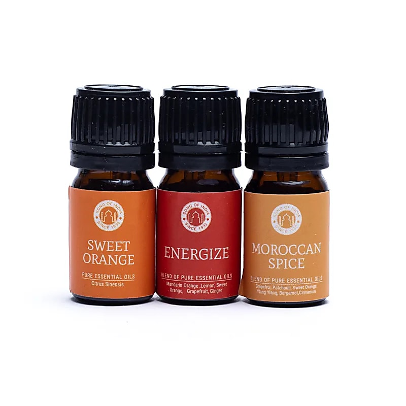 Aromatherapieset etherische olie Citrus Blast - 3x5 Ml