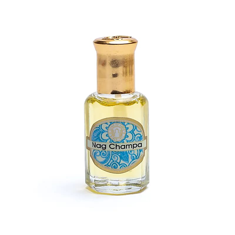 Nag Champa Ayurveda Fragrance Oil --package Of 6 Pcs - 10ml