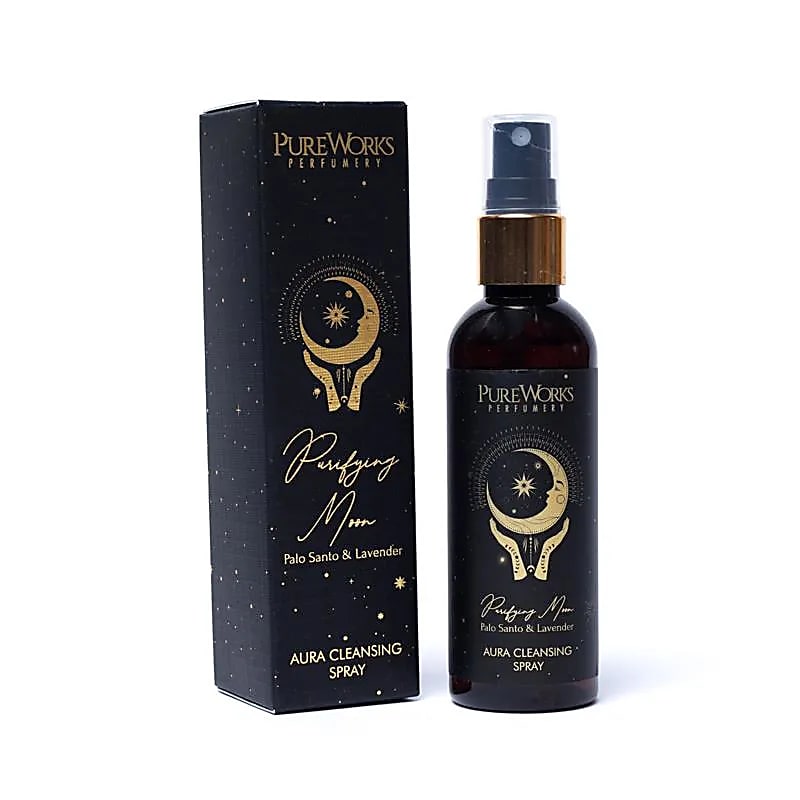 Room Spray Purifying Moon Palo Santo & Lavender --package Of 3 Pcs - 100ml