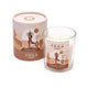 Moonshine Yoga Свещ от соев восък Tranquil Woods --опаковка от 4 бр. - 128g