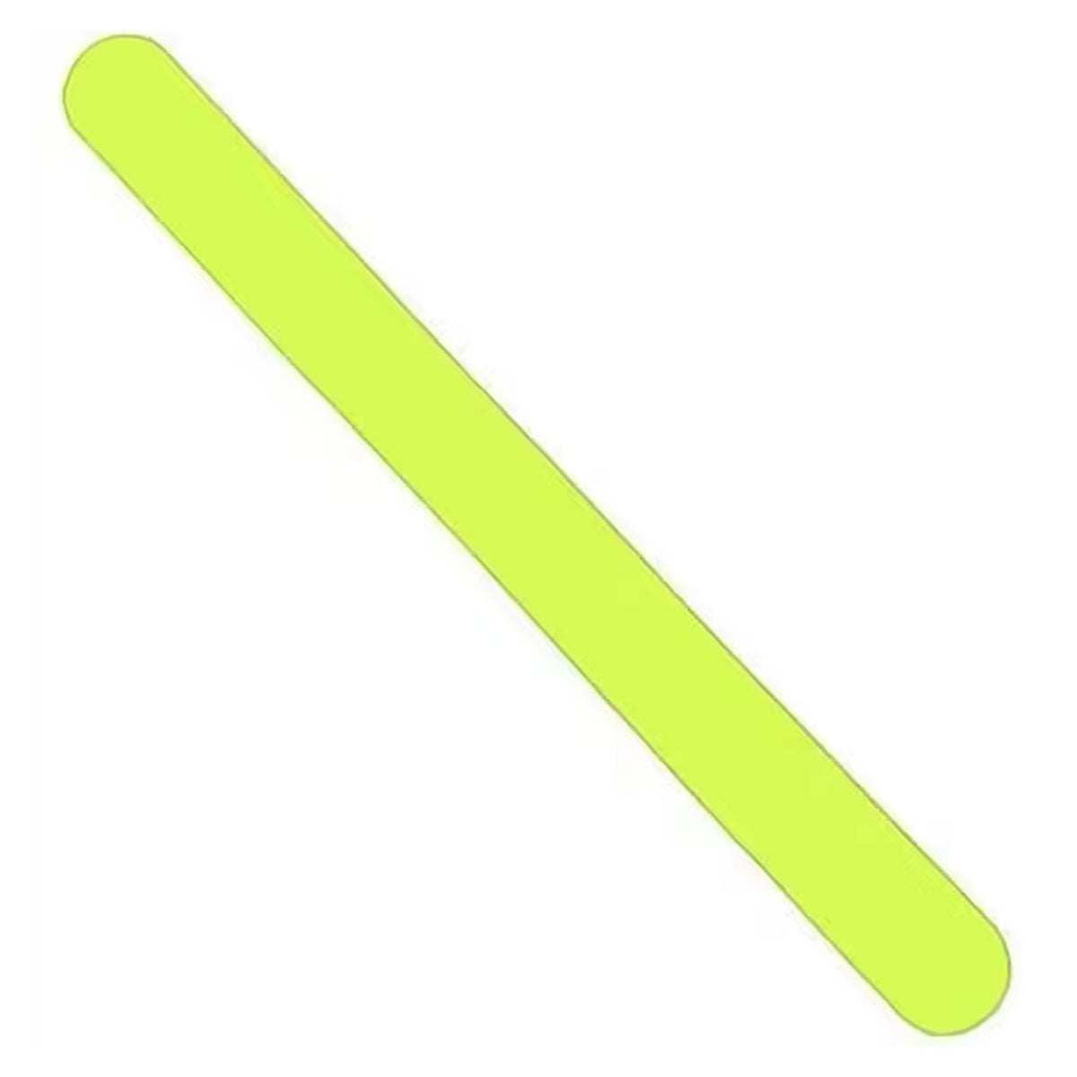 Rund Padel Racket Protector Neutral Gul Fluor