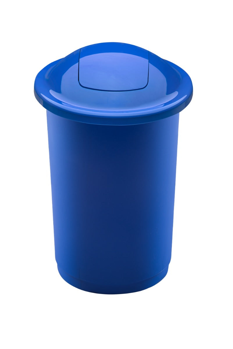 Plafor - Top Trash Bin 50l – Recycling - Blue