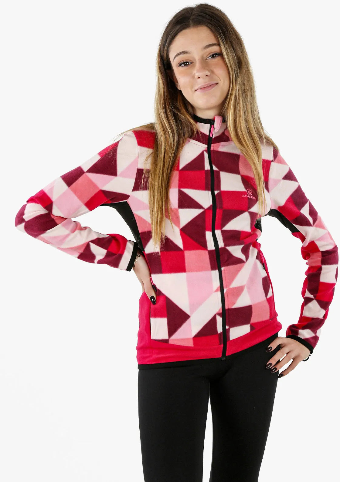 Dámská mikina Athl.dpt Eleiadi Micropolar Pink