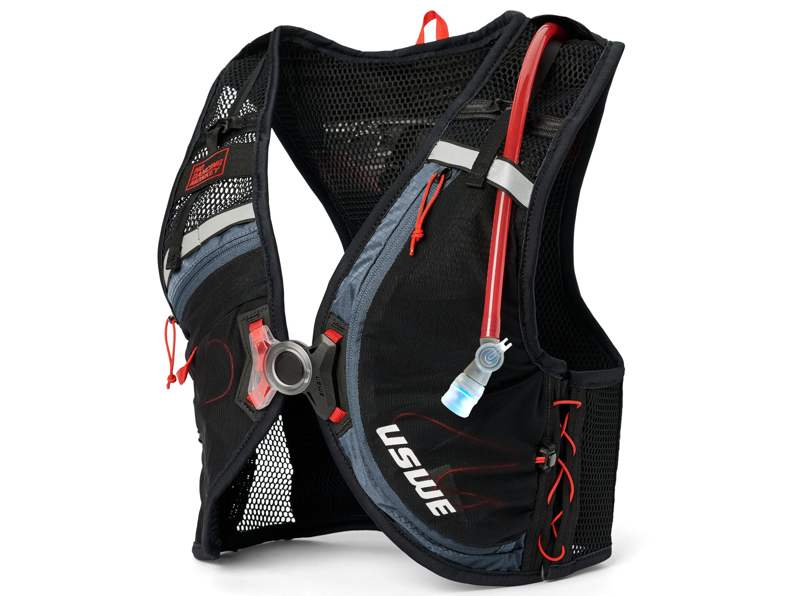 Uswe Rush 8 Vest Black-blue - XL