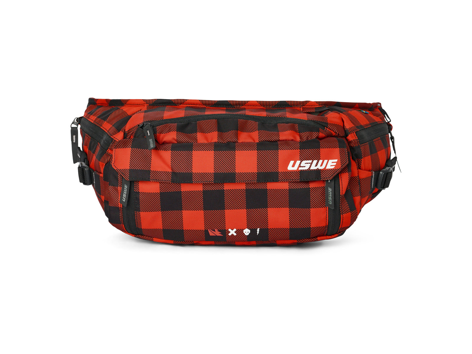 Uswe Waist 6l Hip Pack Flannel Red/black