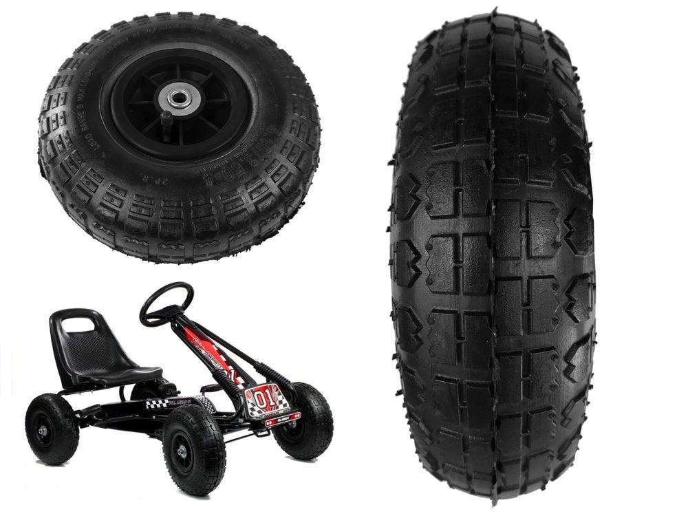 Wiel tbv A15 Gocart Zwart