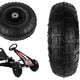 Wiel tbv A15 Gocart Zwart