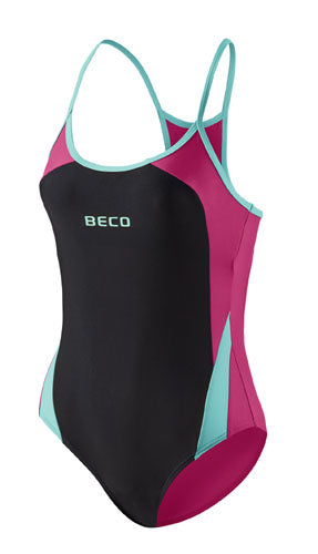 Beco Swimsuit Black/pink