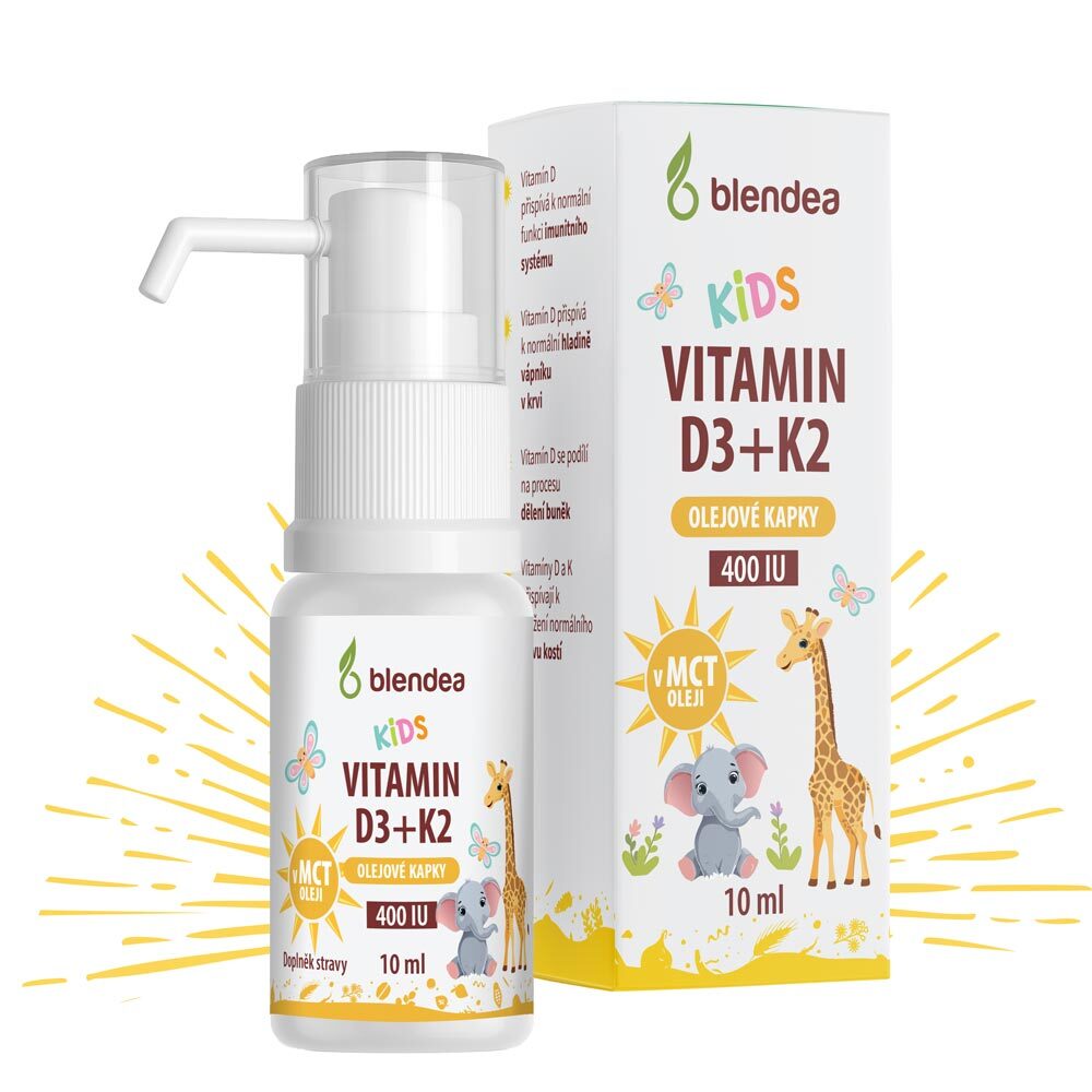 Blendea Vitamina D3 + K2 Picaturi Pentru Copii 10 Ml