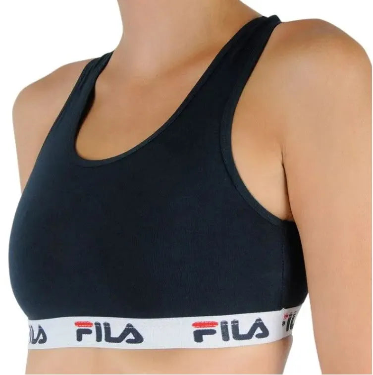 Lány melltartó Fila elasztikus fekete